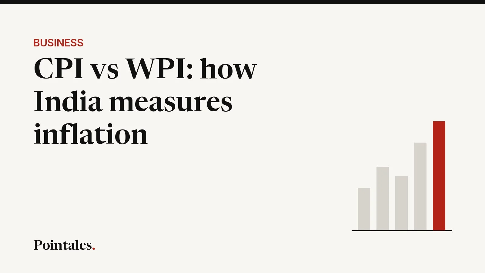 Illustrative cover: CPI vs WPI: how India measures inflation