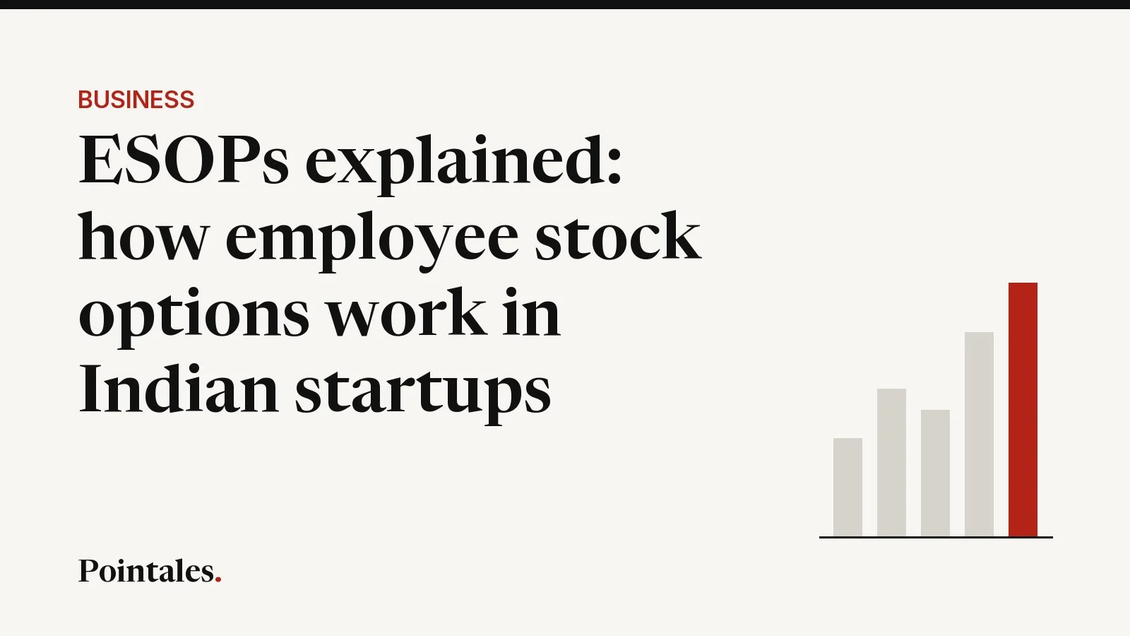 Illustrative cover: ESOPs explained: how employee stock options work in Indian startups