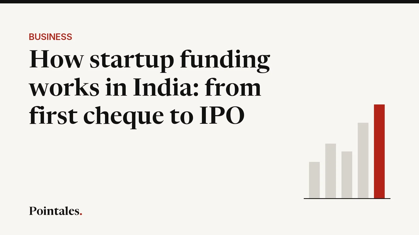 Illustrative cover: How startup funding works in India: from first cheque to IPO