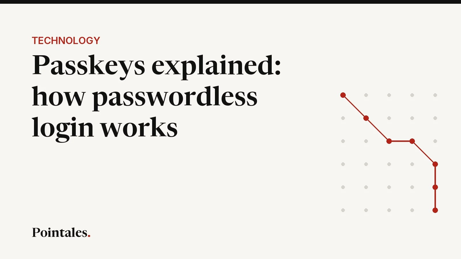 Illustrative cover: Passkeys explained: how passwordless login works