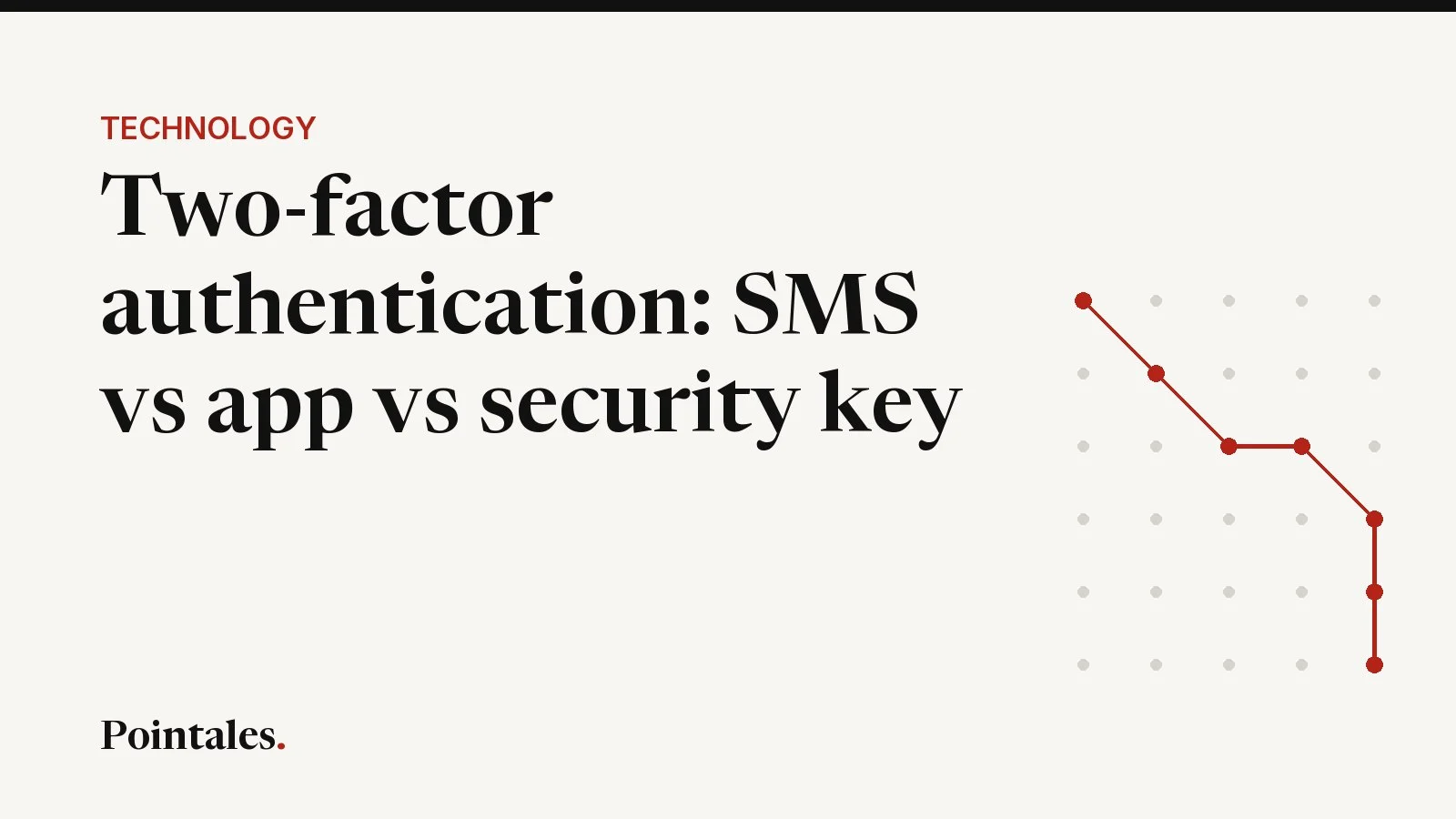 Illustrative cover: Two-factor authentication: SMS vs app vs security key